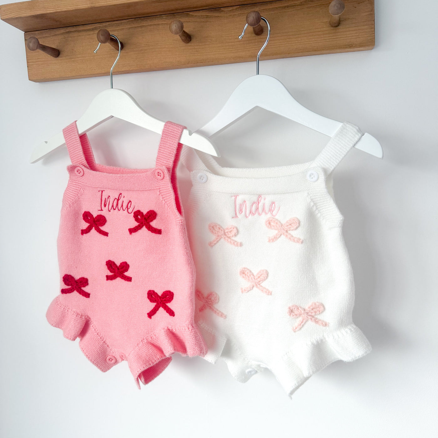 Bow Personalised Romper