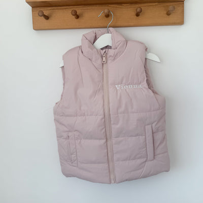 Blush Personalised Padded Gilet