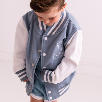 Personalised Varsity Initial Jacket - Amber and Noah