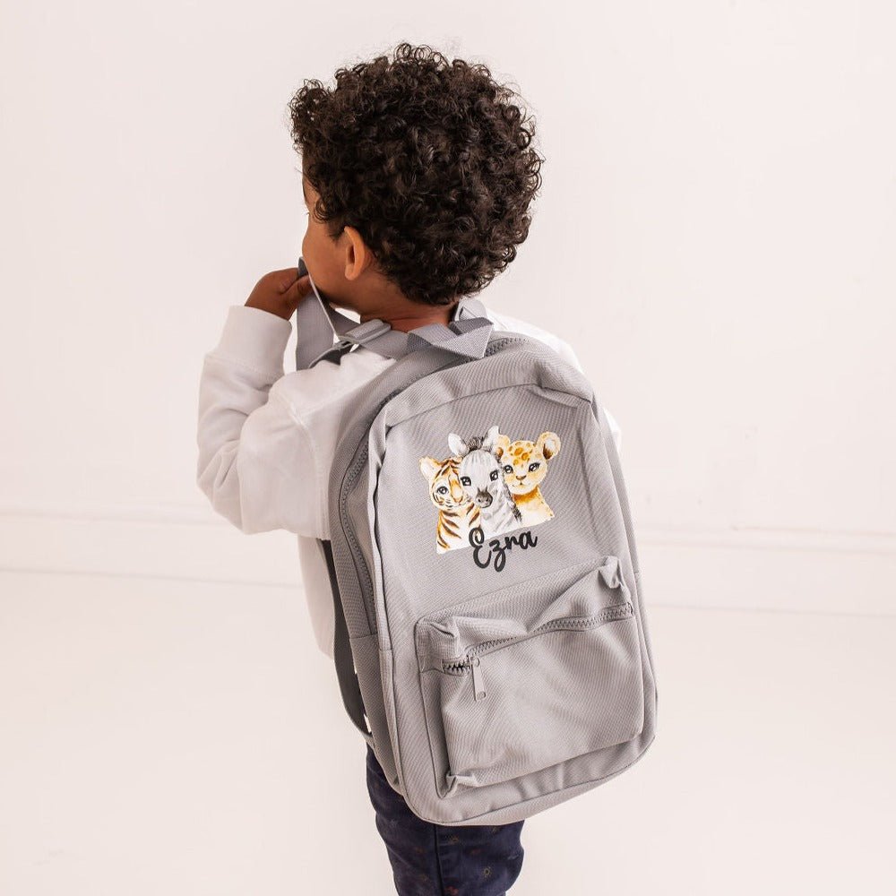 Personalised baby backpacks sale